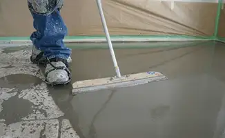 Uneven floor being professionally repaired in Albuquerque, NM
